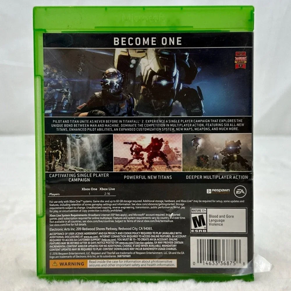 Titanfall 2 XBOX ONE 2016 EA Games Respawn Entertainment